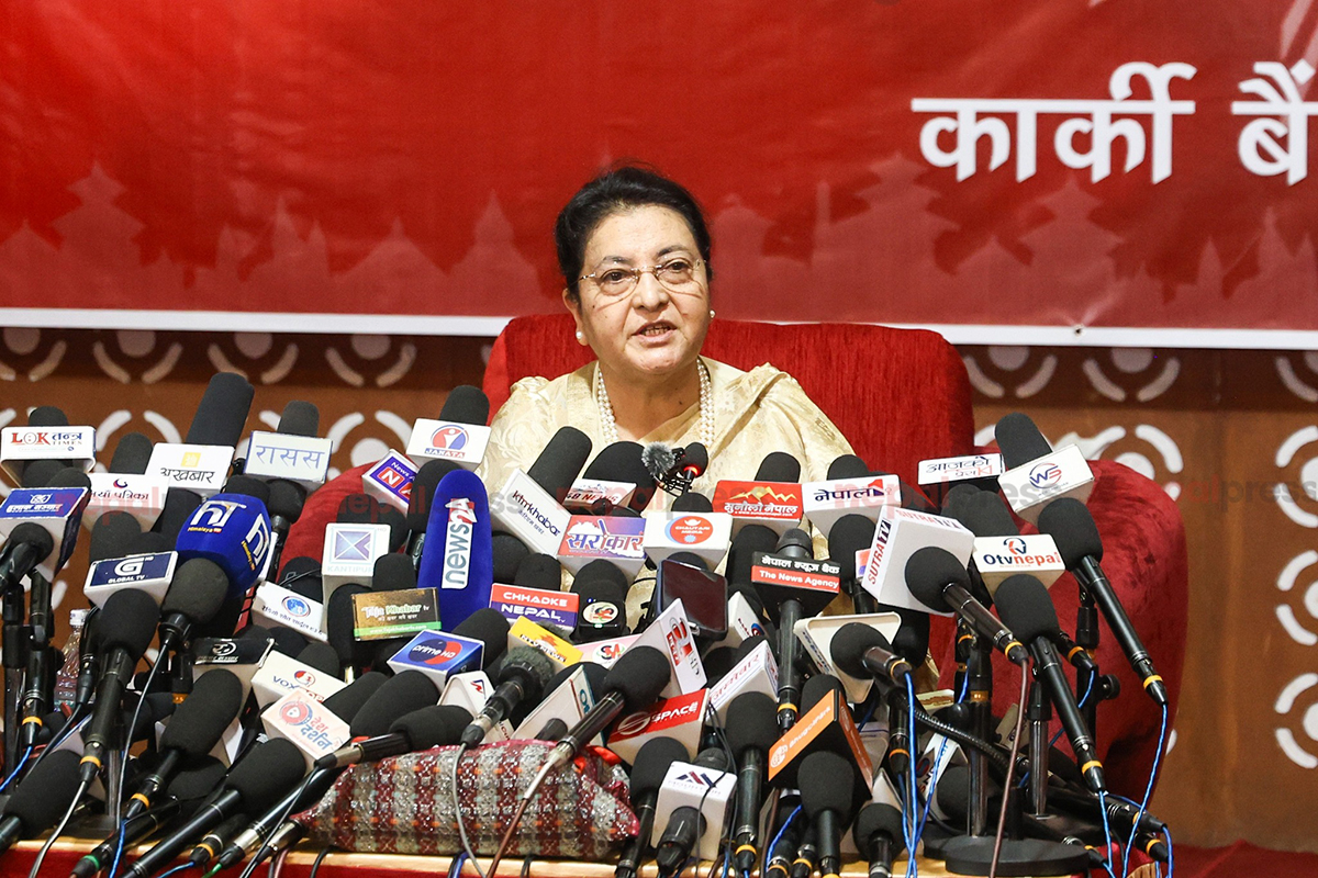 पदको लालसा छैन, एमालेलाई बलियो, देशलाई समृद्ध बनाउने हो : विद्या भण्डारी