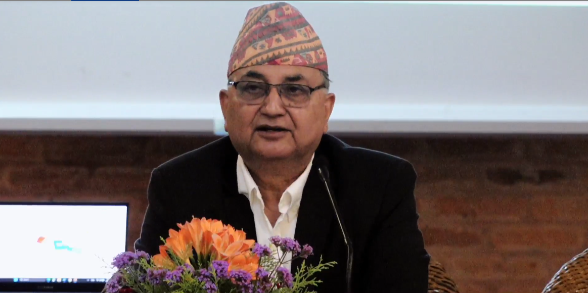 ओलीले कार्यवाहक अध्यक्षको जिम्मेवारी वरिष्ठ उपाध्यक्ष ईश्वर पोखरेललाई दिए