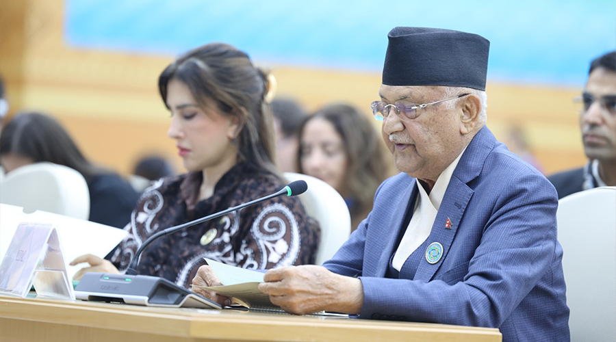 छिमेकी र अन्य मुलुकहरूसँगको साझेदारीलाई गाढा बनाउन प्रतिबद्ध छौं : प्रधानमन्त्री