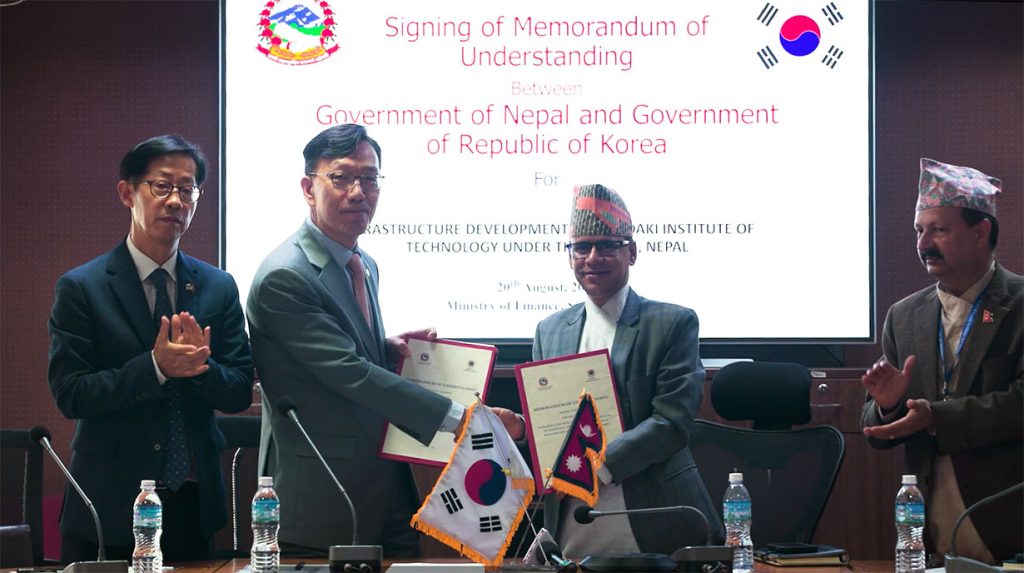 नेपाल-कोइका सहकार्यको ३० वर्ष : २ करोड ९० लाख डलरका ३ परियोजनामा सम्झौता
