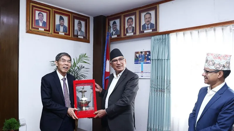अर्थमन्त्री र चीनका उपमन्त्रीबीच भेट, रसुवा नाकाको पुल र सडक पुनर्निर्माणबारे छलफल