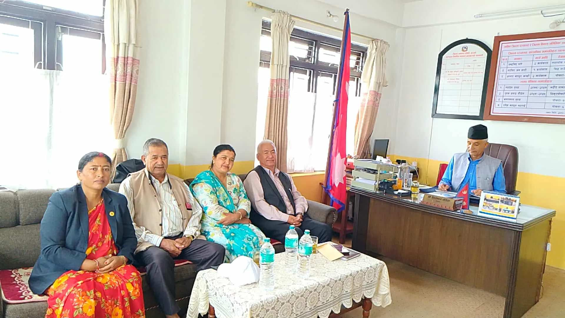 गण्डकी प्रदेशका  जिल्ला समन्वय  समिति प्रमुखहरूको विशेष बैठक