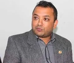 आगजनीले उजाड पार्टी मुख्यालयबाट गगनले भावुक हुँदै भने, 'पुनर्स्थापनामा जुट्नुस्'