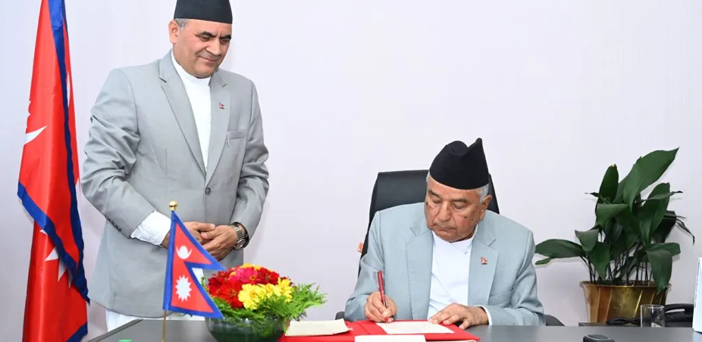 राष्ट्रपतिबाट मतदाता नामावली सम्बन्धी अध्यादेश जारी, युवा भोटरको नाम दर्ता गर्न बाटो खुल्यो
