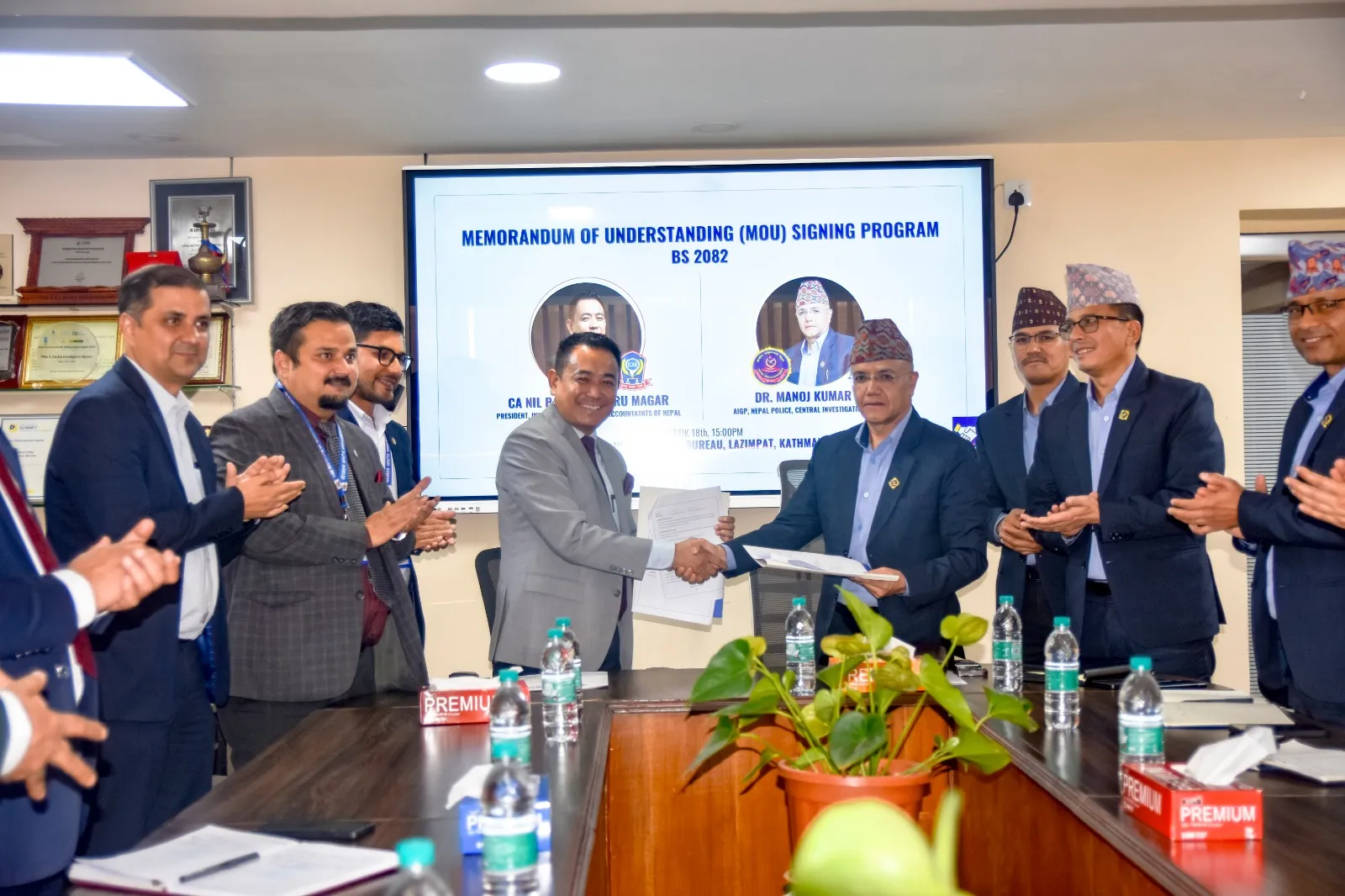संस्थागत आर्थिक अपराधविरुद्ध आइक्यान र सीआइबीबीच सहकार्य गर्ने समझदारी