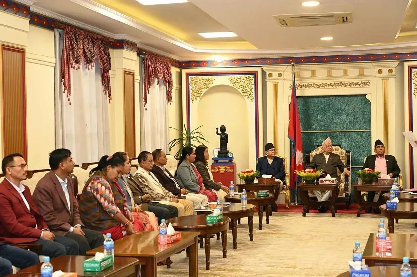 जनताको आवाज सुनेर लोकतान्त्रिक आचरणलाई जीवन पद्धति बनाउन सकिए लोकतन्त्र सुदृढ हुन्छ:  राष्ट्रपति