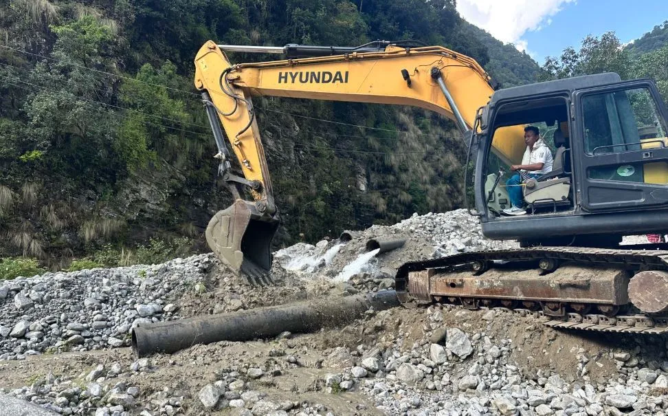 मेलम्ची खानेपानीको मुहान क्षेत्र जाने सडक स्तरोन्नति गर्न टेण्डर आह्वान