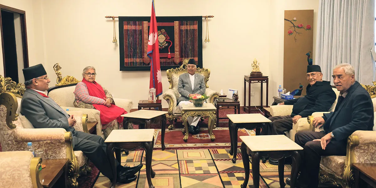 शीतलनिवास वार्ताः निर्वाचन सफल बनाउन बालुवाटारमा फेरि छलफल गर्ने समझदारी