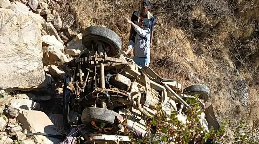 बैतडीमा जिप दुर्घटना हुँदा तीन जनाको मृत्यु