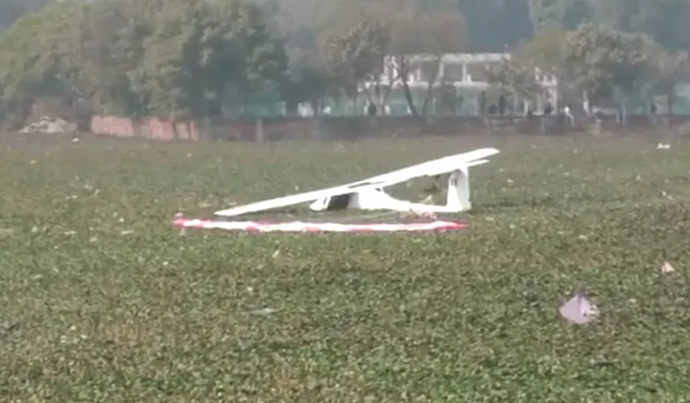 भारतको प्रयागराजमा वायुसेनाको विमान दुर्घटना