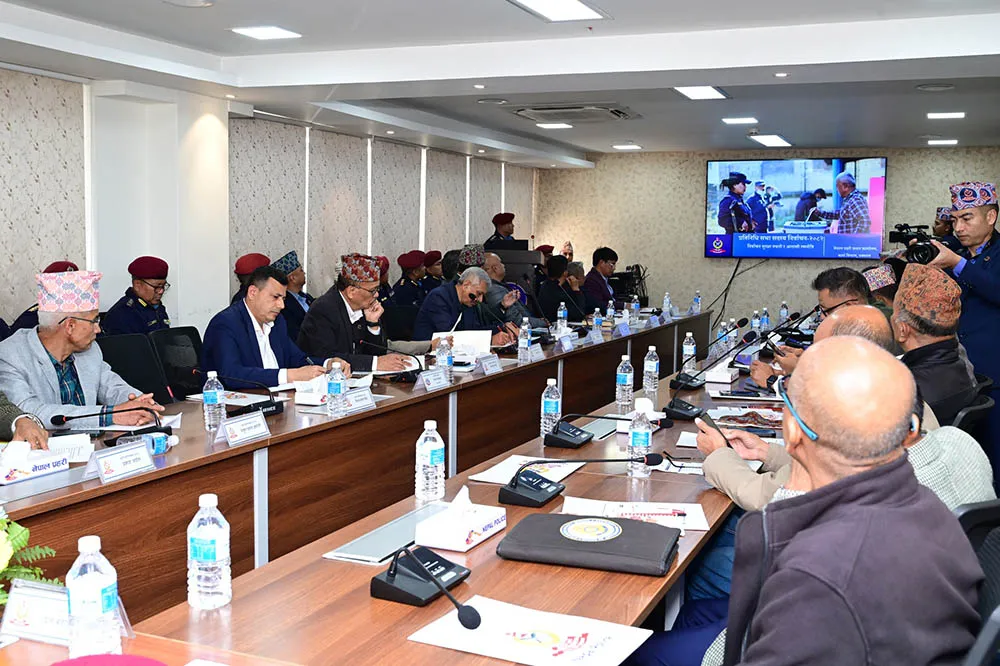 आसन्न प्रतिनिधि सभा निर्वाचन सुरक्षाबारे अन्तरक्रिया सम्पन्न