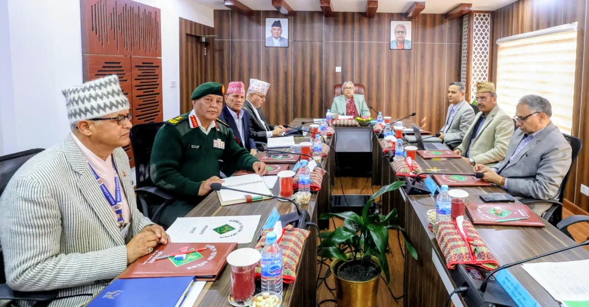 निर्वाचनका सम्पूर्ण तयारी पूरा भएको राष्ट्रिय सुरक्षा परिषद्को निष्कर्ष