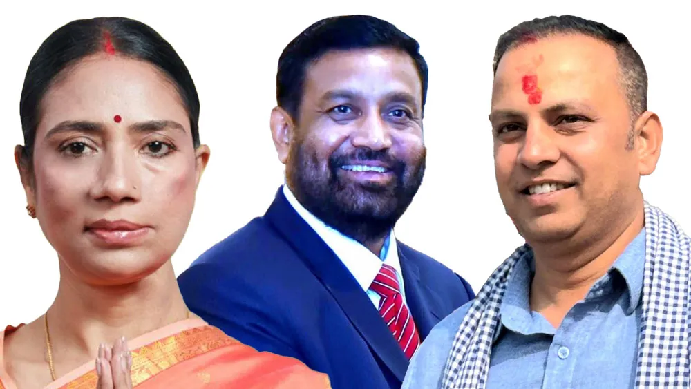 धनुषा- ३ मा रास्वपाका मनिष झा फराकिलो अग्रता