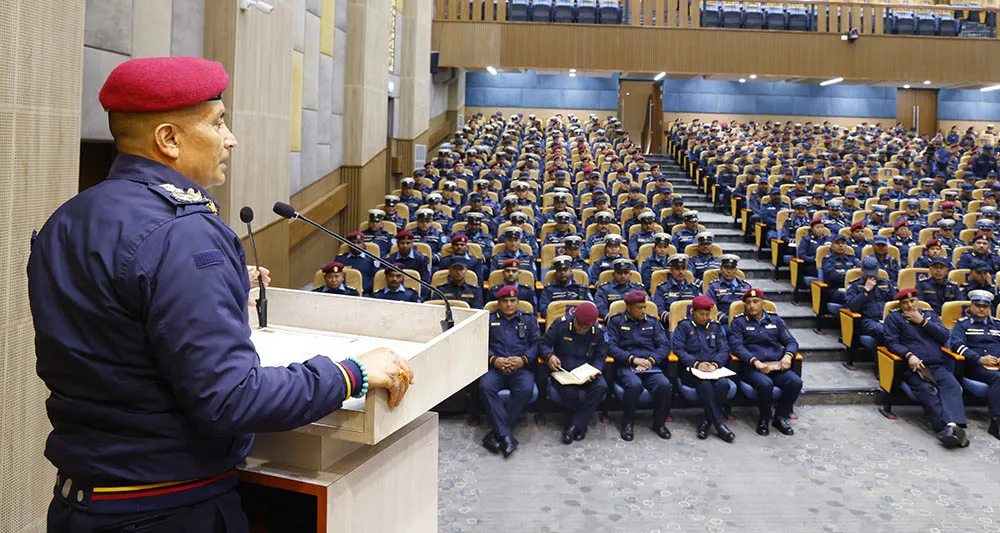 निर्वाचन शान्तिपूर्ण बनाउन प्रहरीको भूमिका प्रशंसनीय: महानिरीक्षक कार्की