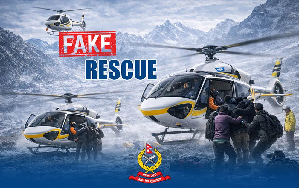 फेक रेस्क्यू प्रकरणमा थप एक जना पक्राउ