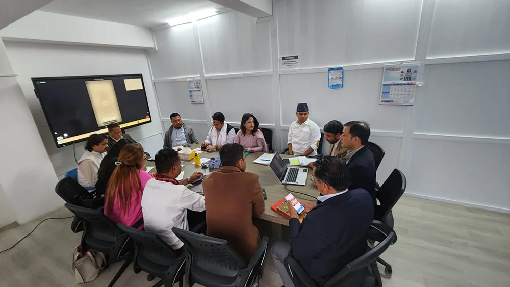 रास्वपाको सचिवालय बैठक शुरु, सभापति लामिछाने भर्चुअल रुपमा सहभागी