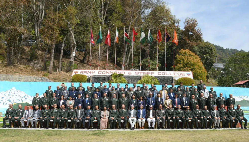 नेपाली सेनाको उच्चस्तरीय राष्ट्रिय सुरक्षा तालिम शुभारम्भ