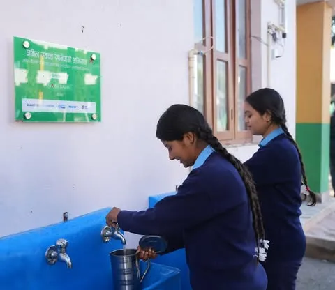नबिल बैंकका अध्यक्ष चौधरीद्वारा नबिल स्वच्छ खानेपानी अभियानको डिजिटल उद्घाटन
