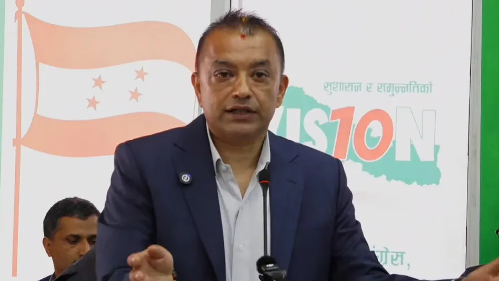 हतार र हताशमा राजीनामा दिएको होइन : गगन थापा