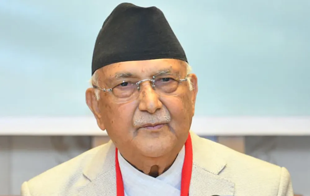 पूर्वप्रधानमन्त्री केपी शर्मा ओली पक्राउ