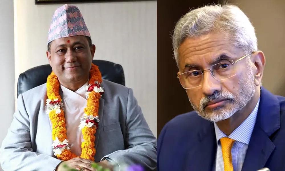 परराष्ट्रमन्त्री शिशिर खनाललाई भारतीय समकक्षी जयशंकरको बधाई