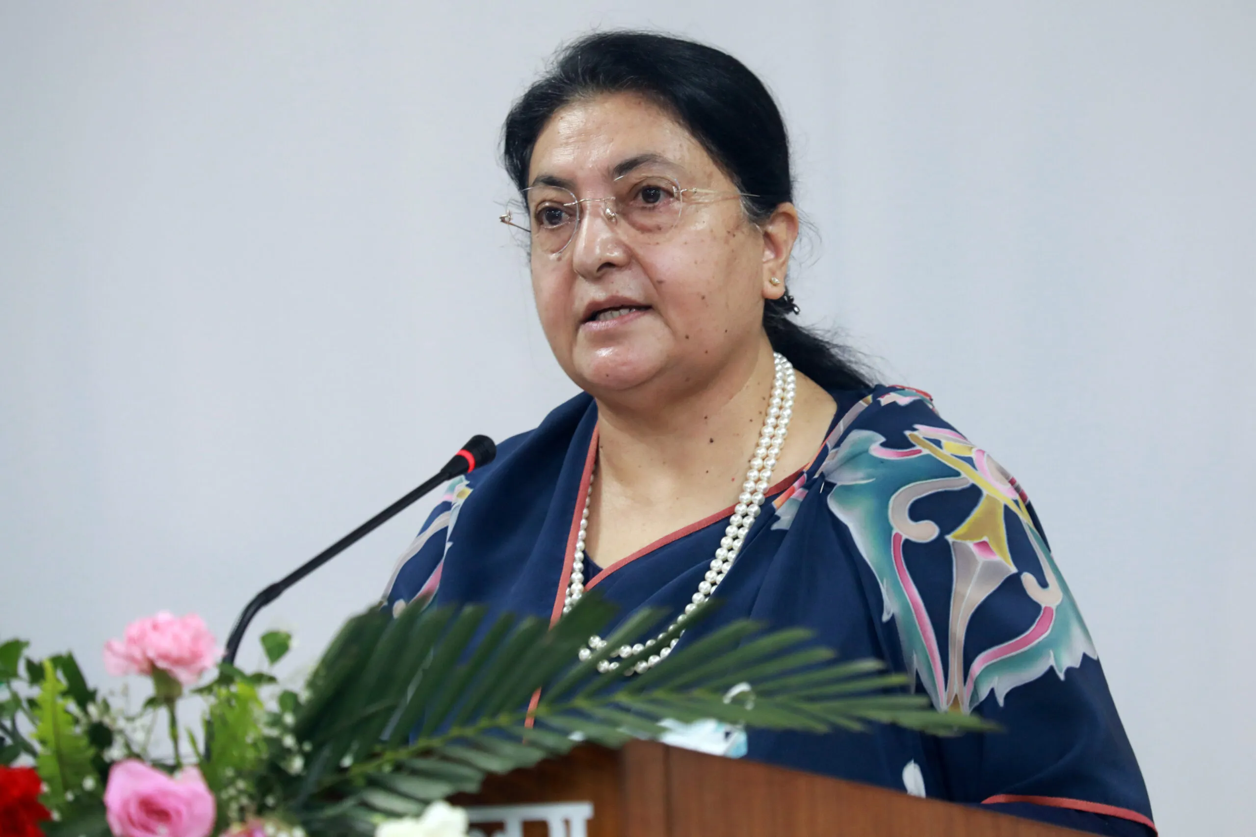 ओली–लेखक पक्राउ अपरिपक्व निर्णय, अस्थिरताको जोखिम बढ्छ : विद्या भण्डारी