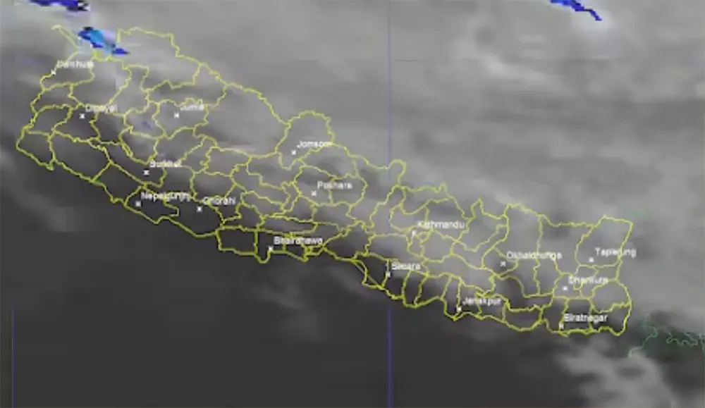 २४ घण्टामा सबैभन्दा बढी पानी हेटौडामा पर्यो