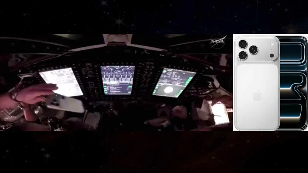 आर्टेमिस- २ मिशनमा अन्तरिक्ष यात्रीले बोके आइफोन १७ प्रोम्याक्स !