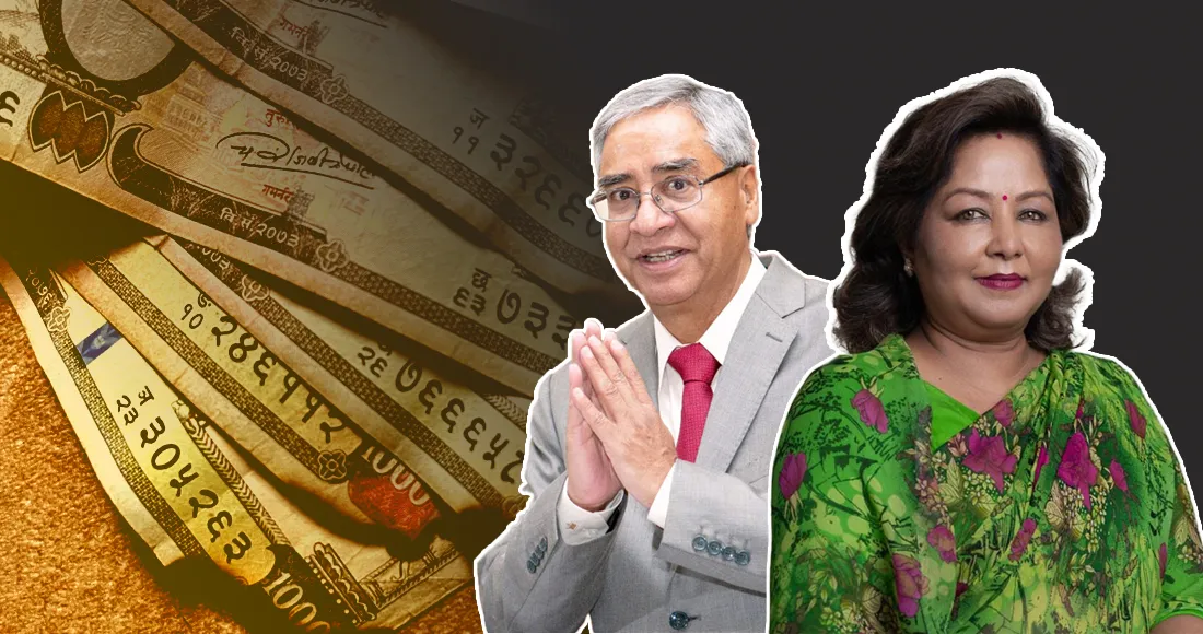 देउवा दम्पतीविरुद्ध पक्राउ पुर्जी जारी