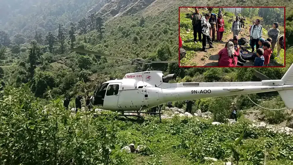 सीमा विवादको विषयमा झडप हुदा ४ जना घाइते, हेलिकप्टरमार्फत उद्धार