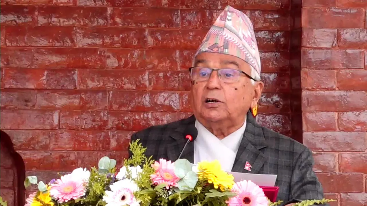 राज्यले कृषि क्षेत्रको विकासका लागि योजनावद्ध नीति तथा कार्यक्रमहरु ल्याउनु पर्दछ : राष्ट्रपति पौडेल