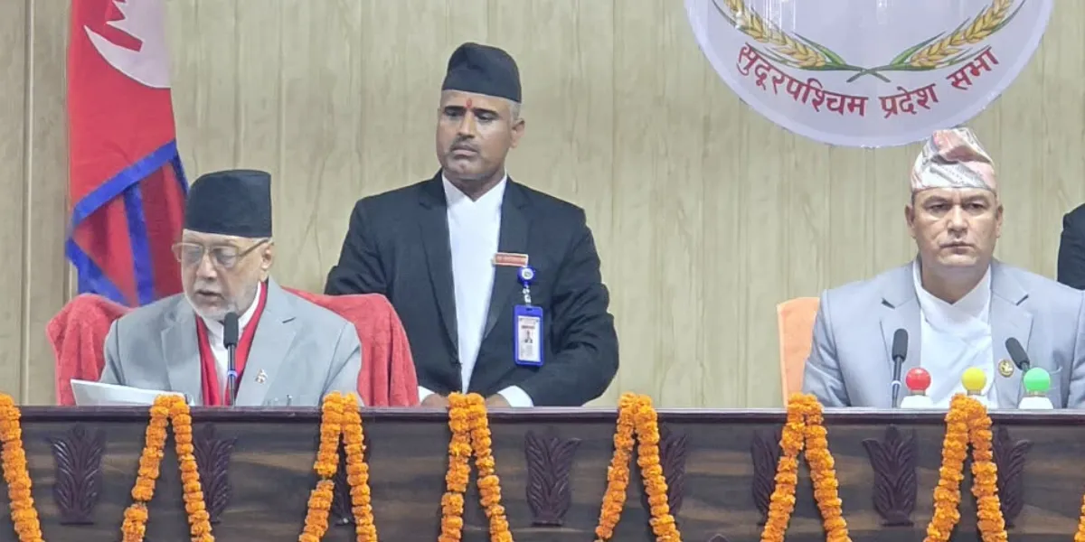 सुदुरपश्चिमको नीति तथा कार्यक्रमः लगानी तथा विकास सम्मेलन गर्ने, यस्ता छन् प्राथमिकता (पूर्णपाठ)