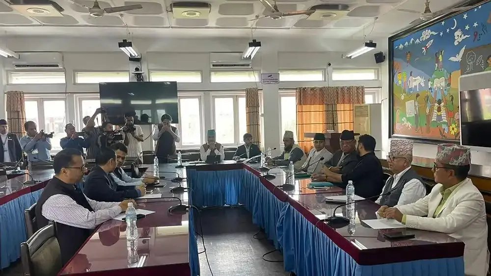 रवि लामिछानेले बोलाएको सर्बदलीय बैठक जारी