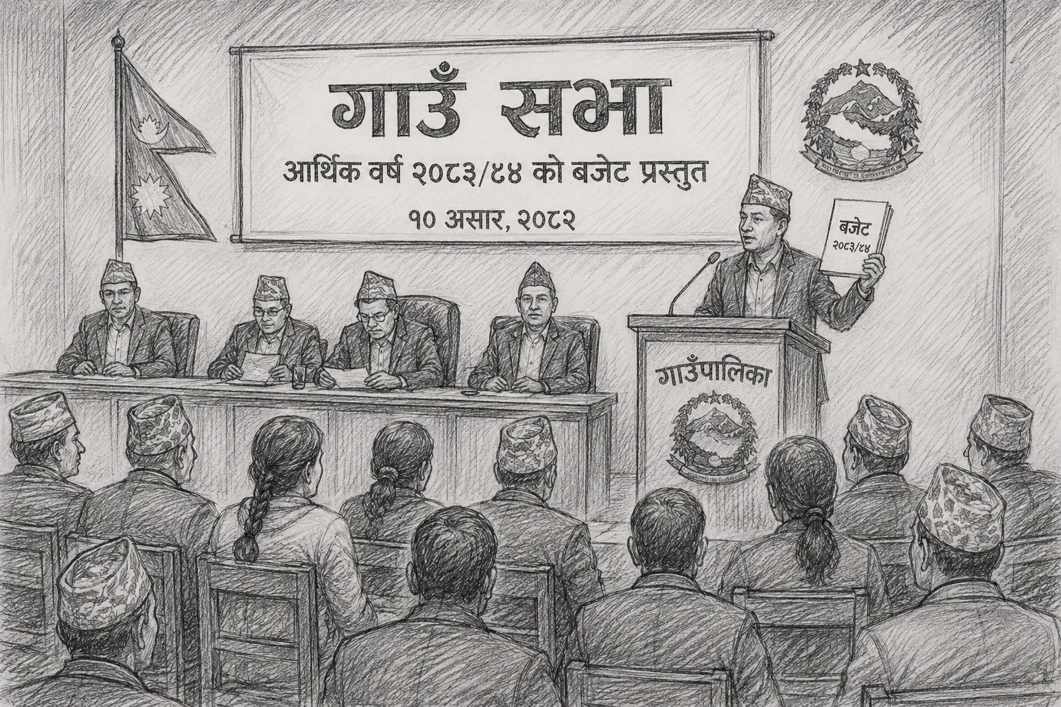 ४४६ गाउँपालिकाले ल्याए १० असारभित्र बजेट, तीन प्रतिशत बाँकी