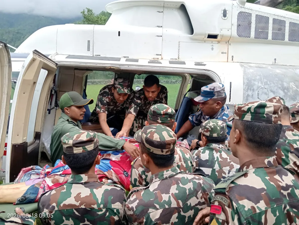 भीमफेदीमा उच्च अदालतका मुख्य न्यायाधीश सवार गाडी दुर्घटना, ६ जना घाइते