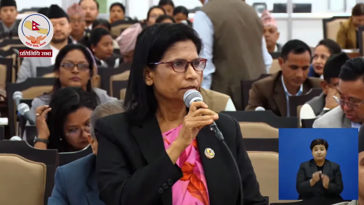 पद्मा अर्यालको प्रश्न- सरकारको काम प्रतिपक्षको विरोध गर्ने कारखाना सञ्चालन गर्ने मात्रै हो ?