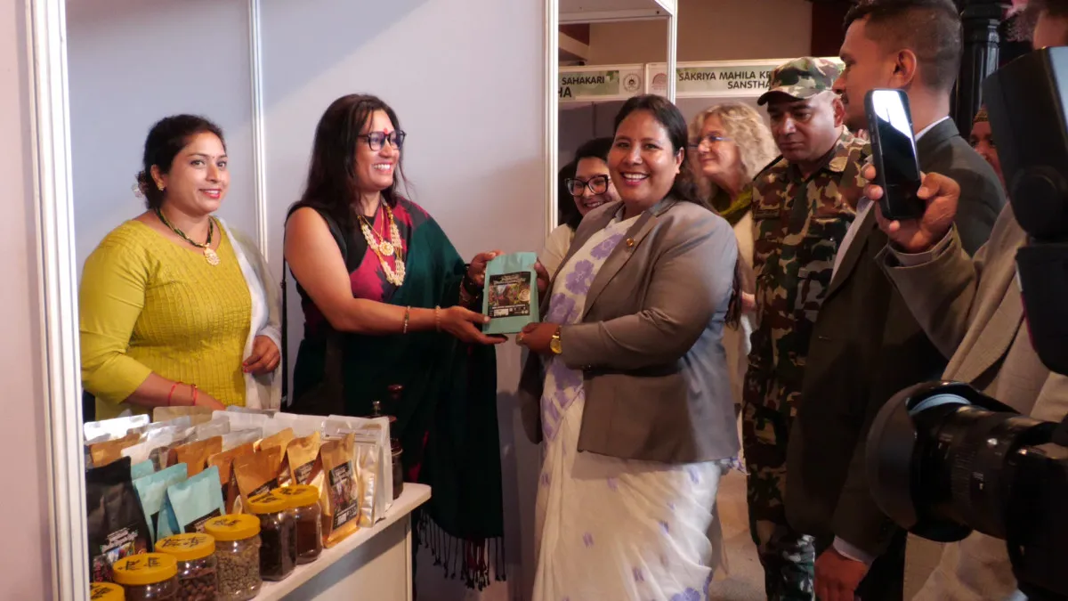 काठमाडौंमा कृषि र वनमा आधारित उत्पादनको प्रदर्शनी