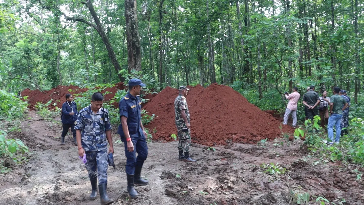 नारायणी किनारमा भेटिएका पहिचान नभएका शवहरूको अन्तर्राष्ट्रिय मापदण्डअनुसार जमिनमा व्यवस्थापन गर्न सुरु