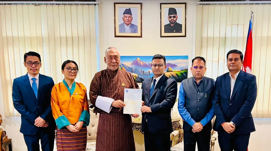 नेपाललाई भुटानको १६ करोड सहयोग