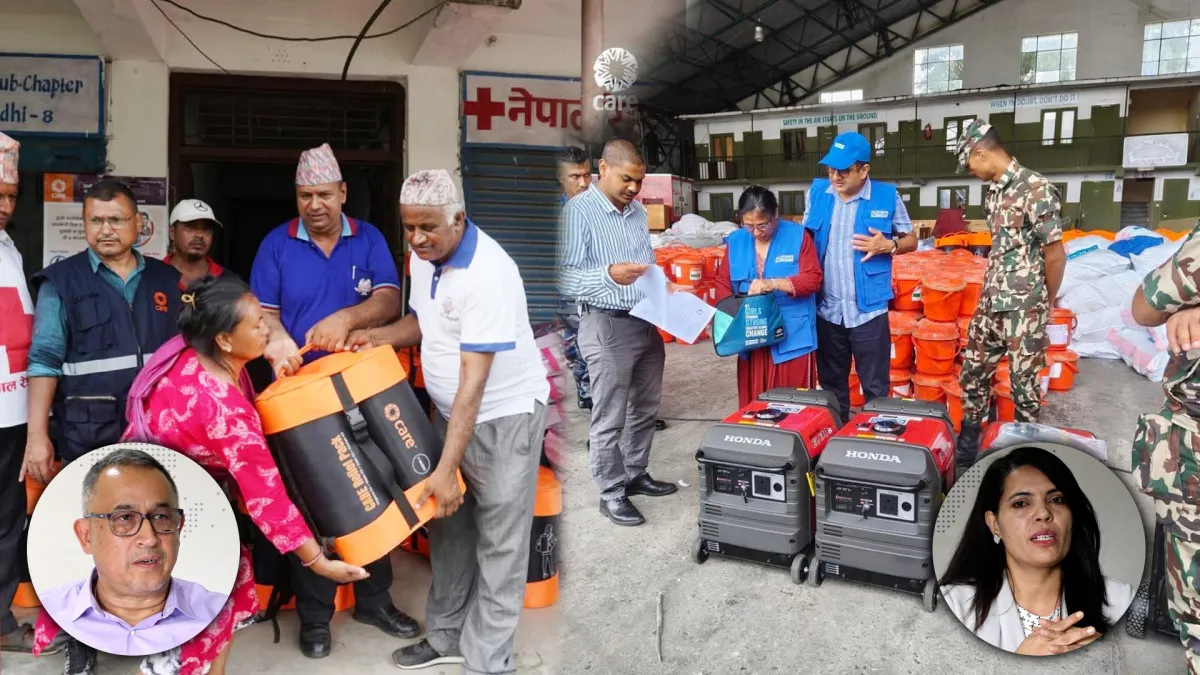 बाढी प्रभावित जिल्लाहरुमा राहत तीव्र, दुई दर्जन बढी सामाजिक संस्था सक्रिय