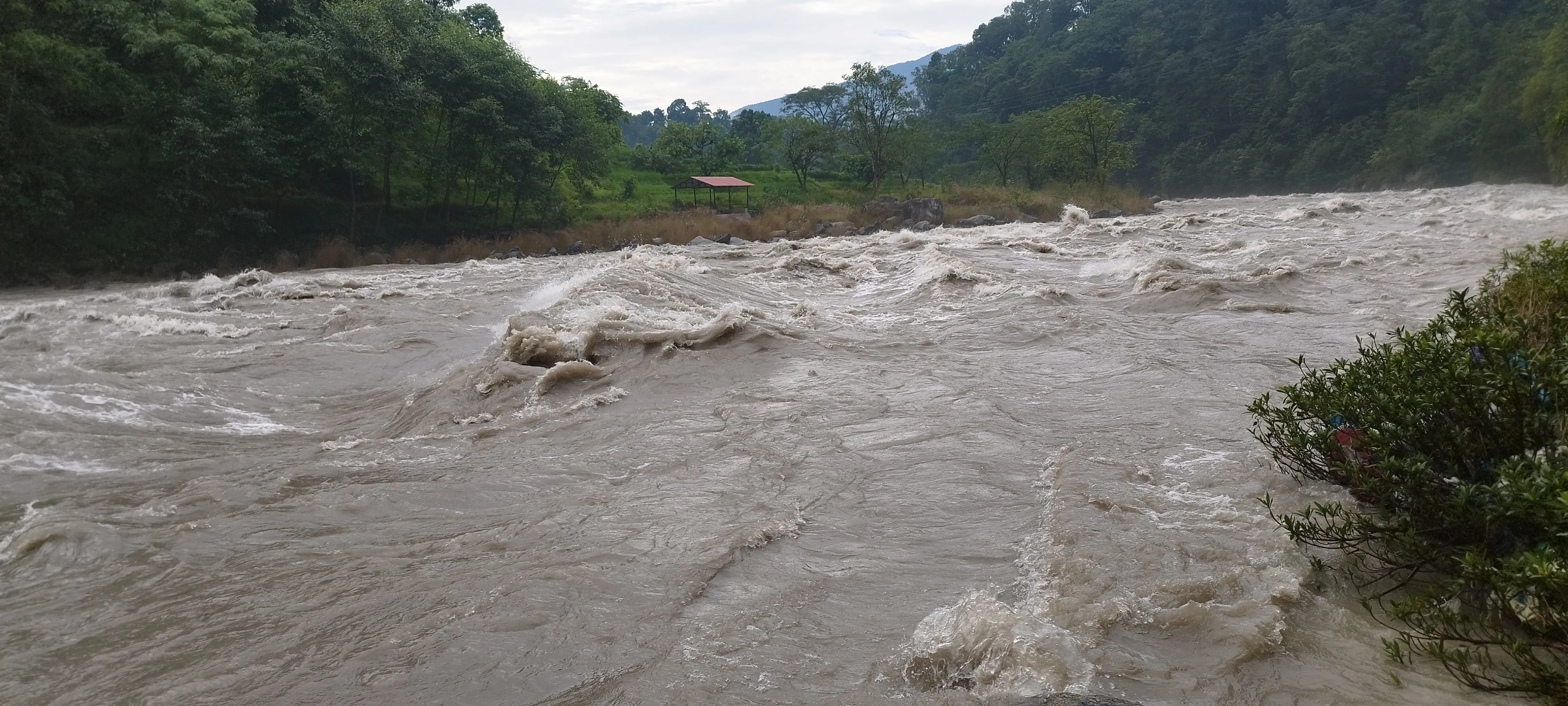 मर्स्याङ्दी नदीमा पानीको सतह बढ्यो: सतर्कता अपनाउन आग्रह