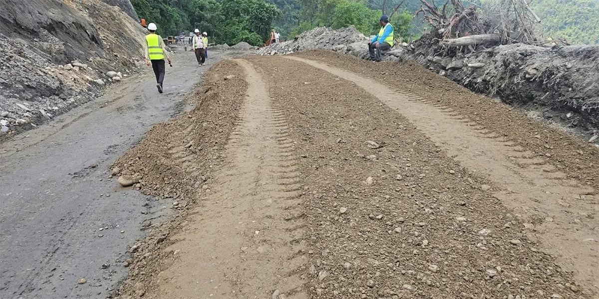 कृष्णभिर सडक बिहीबार बिहानदेखि दुईतर्फी सञ्चालन हुने