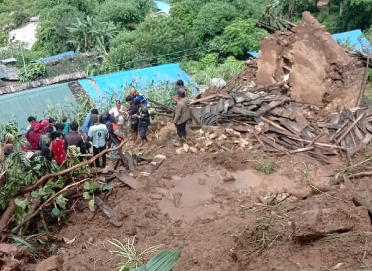 पाल्पा पहिरोमा दुईको मृत्यु, तीन जना बेपत्ता